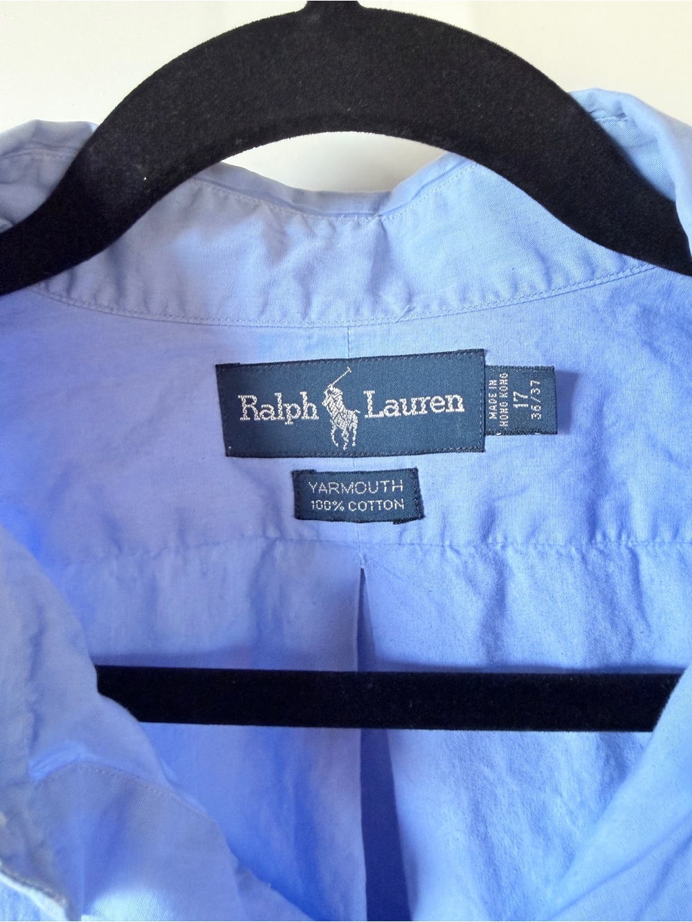 Ralph Lauren Yarmouth Blue Buttondown - Picture 3 of 7